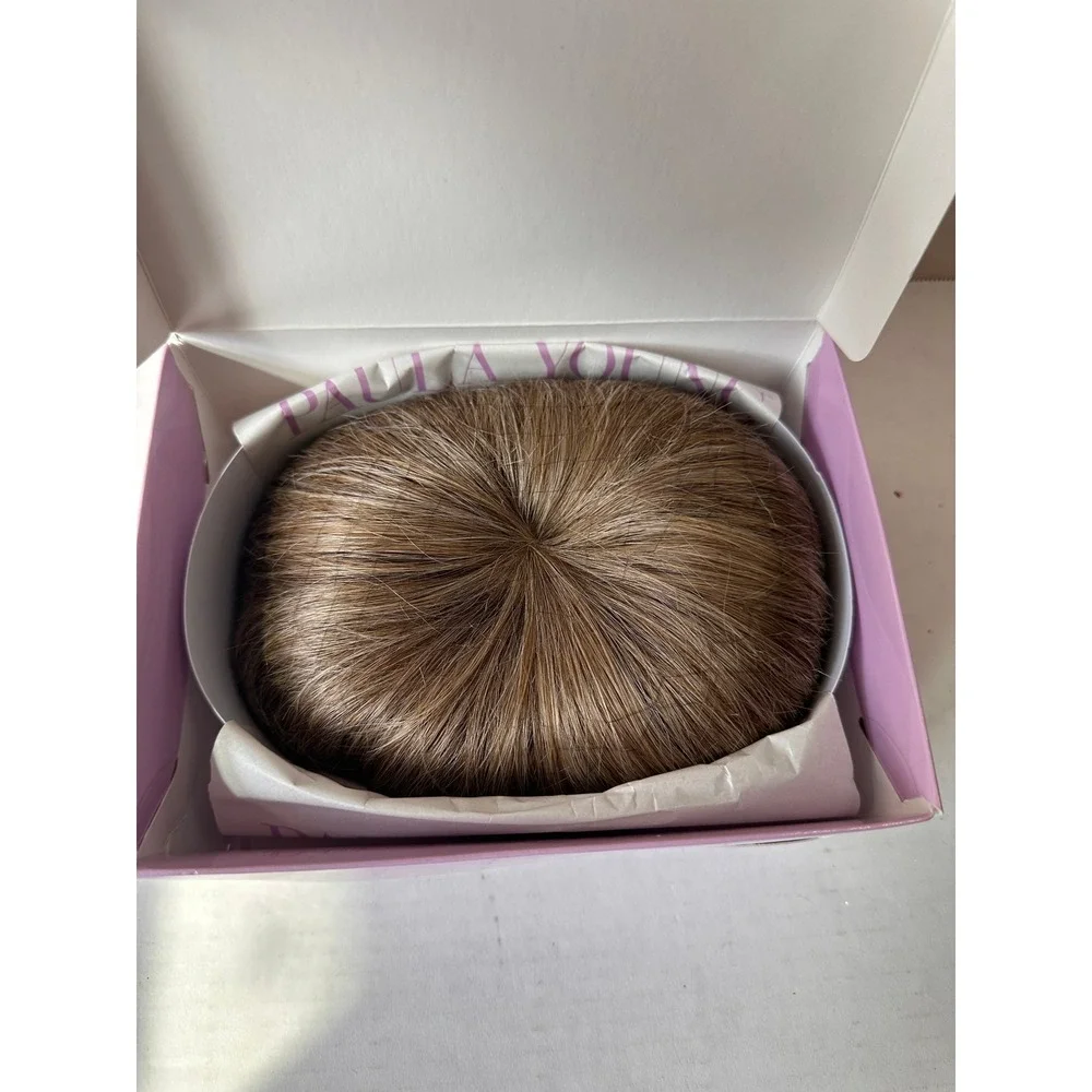 Paula Young Curlable Short Topper A5427 Color 18/22 Brown Blonde Hairpiece